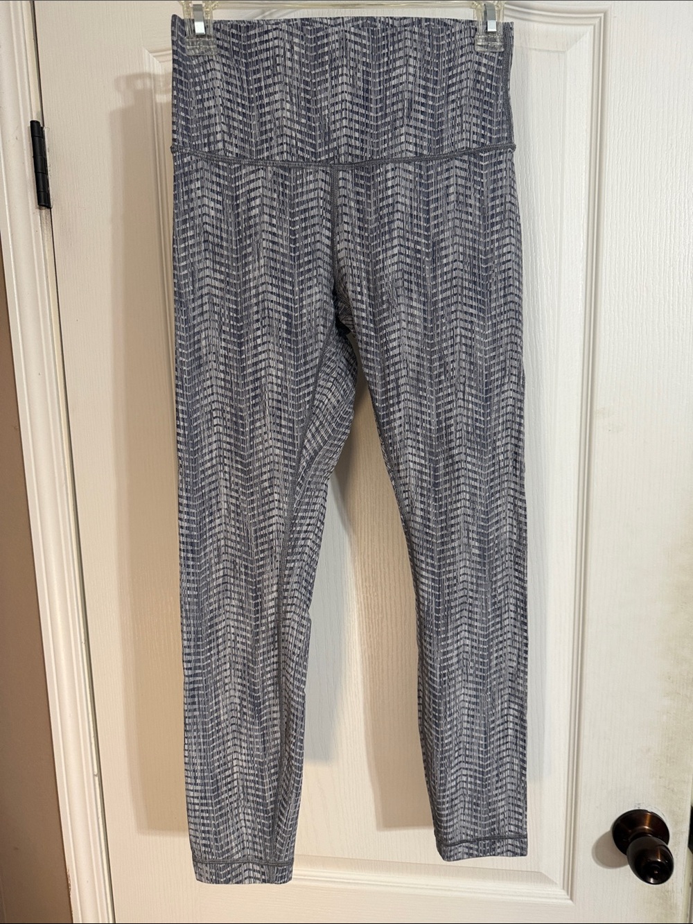 lululemon athletica Gray Patterned Leggings